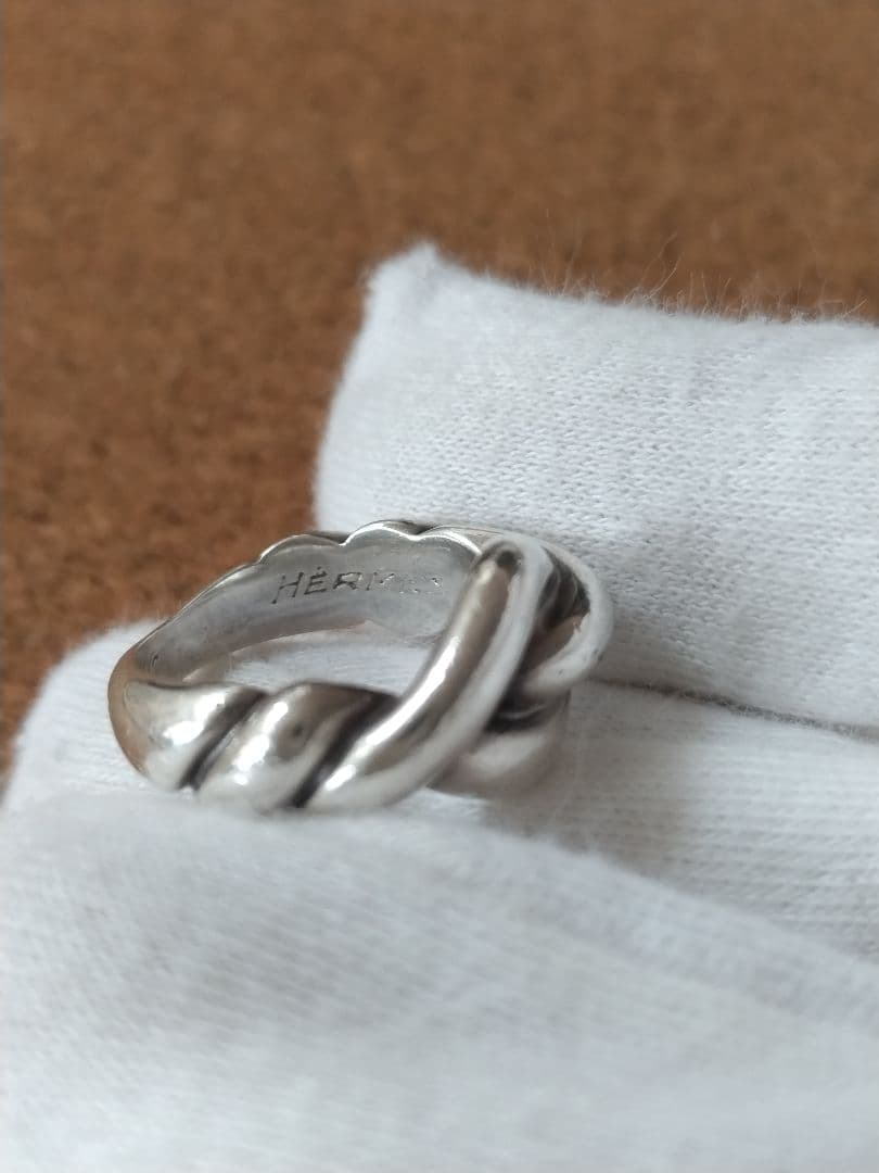 ゴロリくん エルメス トルサード リング 51 ケース付き