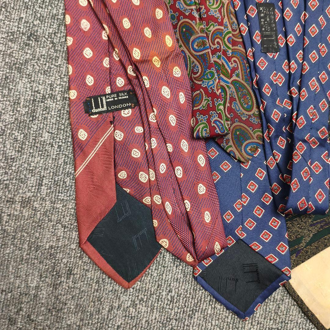 多様なデザイン ネクタイ フォーマル小物　ブランドネクタイ グッチ　ダンヒル