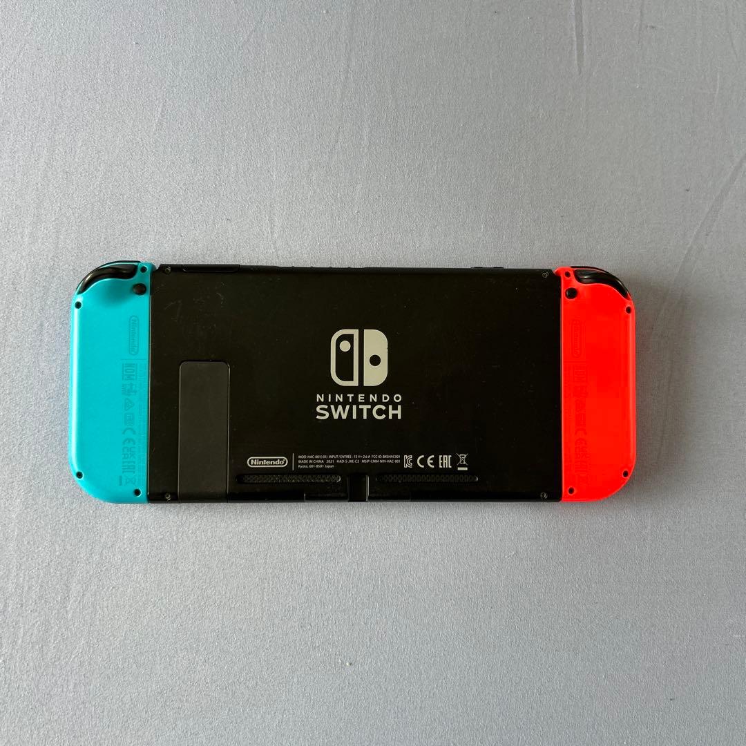 Nintendo Switch 赤/青 本体 Joy-Conグリップ付き