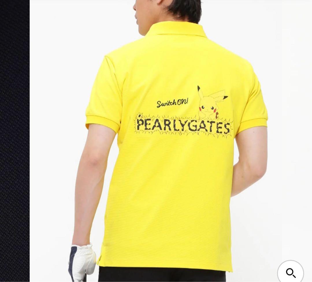 希少　新品　PEARLY GATES パーリーゲイツ　ピカチュウ ポロシャツ