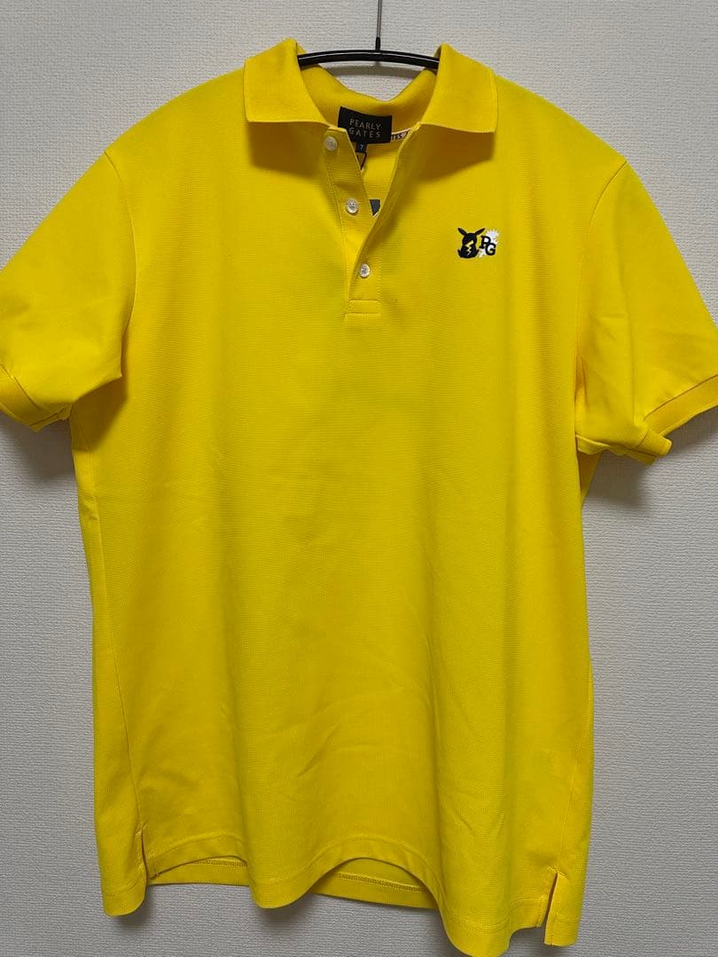 希少　新品　PEARLY GATES パーリーゲイツ　ピカチュウ ポロシャツ