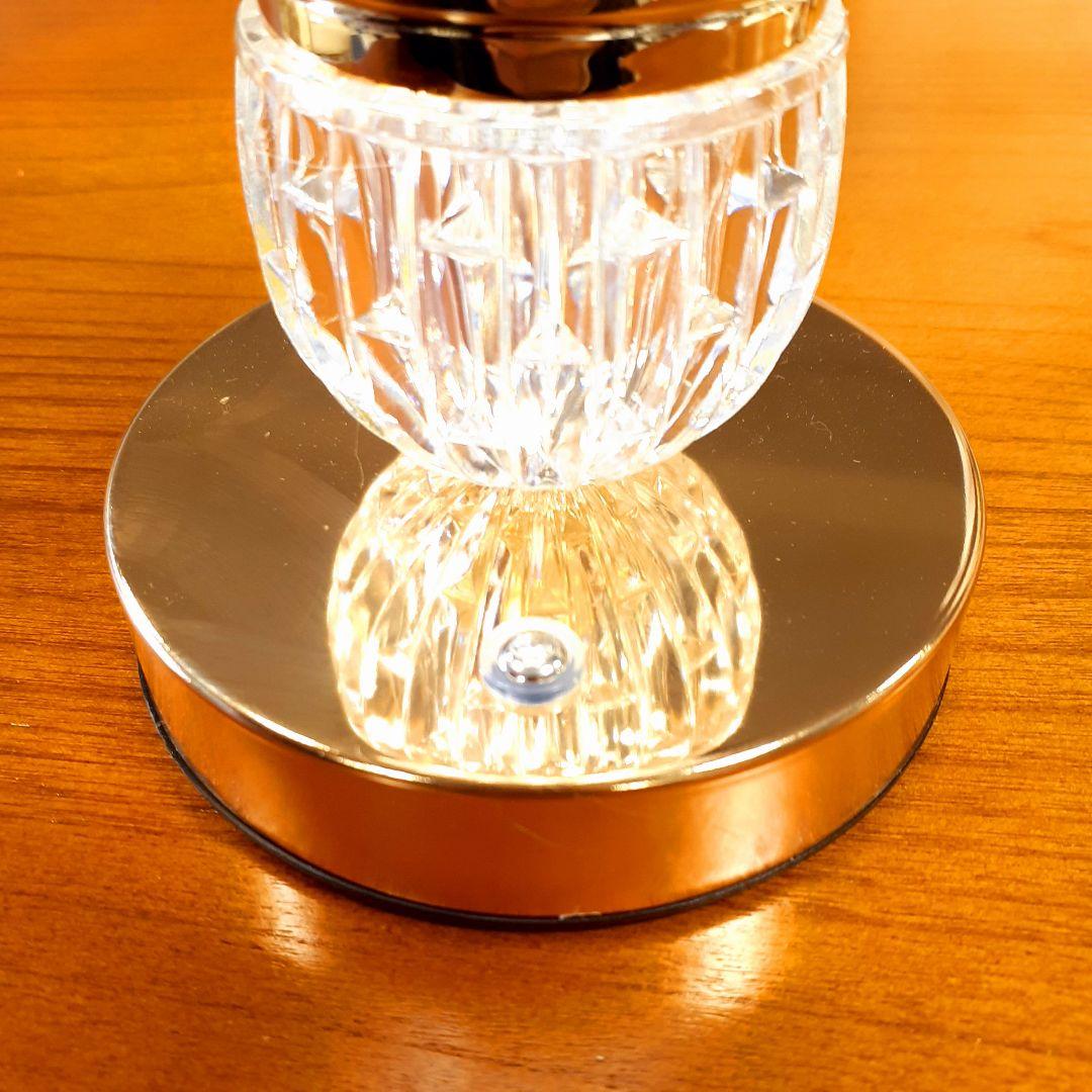 輸入雑貨　イタリアン　『プリンセス テーブルランプ』 　３段階式調色　USB充電