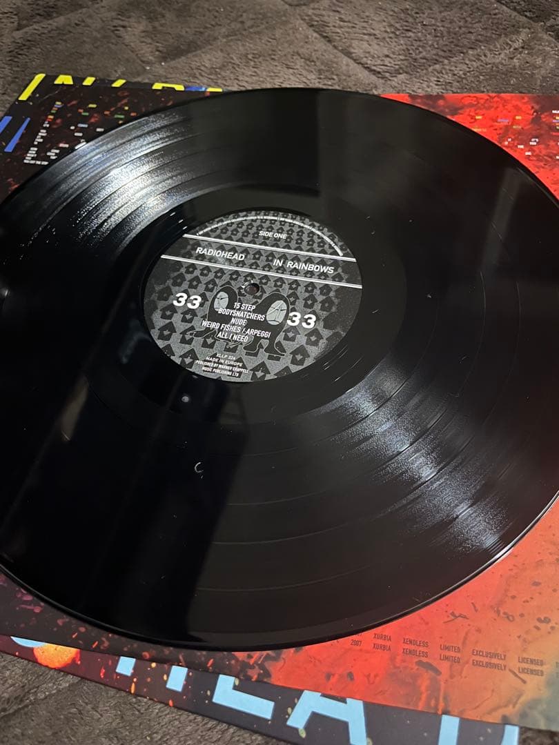 Radiohead レディオヘッドIn Rainbows LPレコード