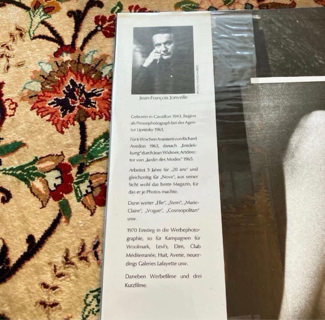 JONVELLE BIS ジャン・フランソワ・ジョンヴェル写真集 洋書ドイツ語