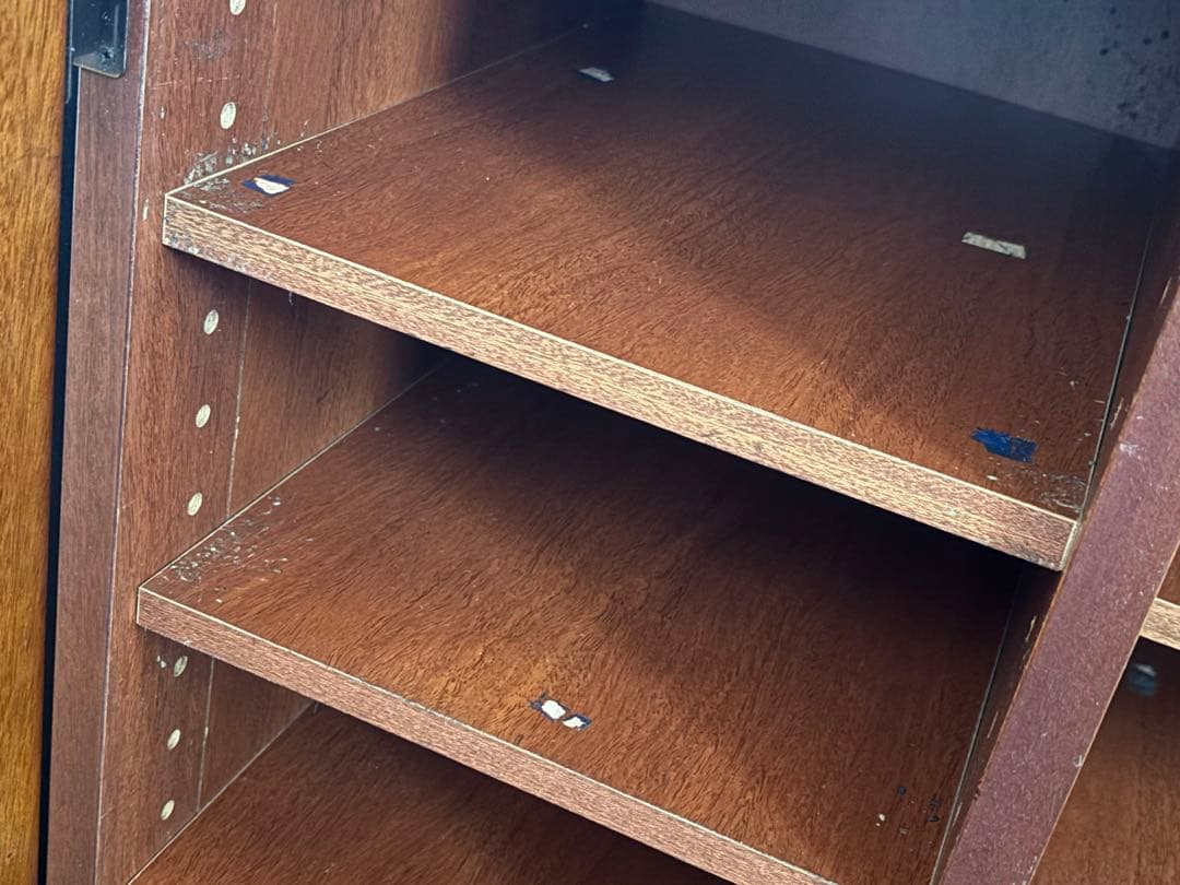 ど*読様 木製シューズラック ダークブラウン