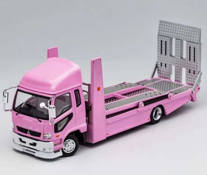 1/64 GCD 三菱ふそう ファイター ダブルレベルトランスポーター[レア]