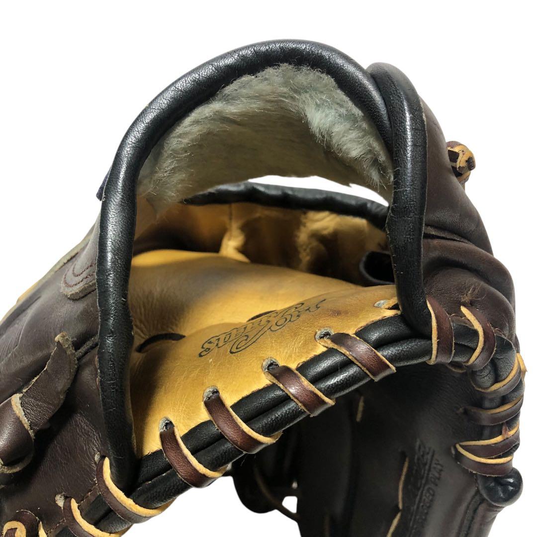 【良品】ミズノ 軟式グローブ World Win ブラウン 左利き