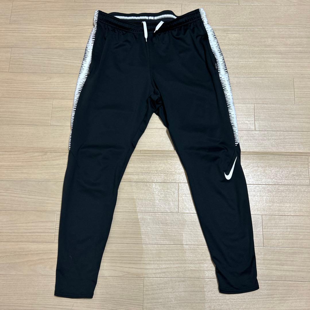 ほぼ未使用 ナイキ DRY-FIT ジャージ 上下 セットアップ L ブラック