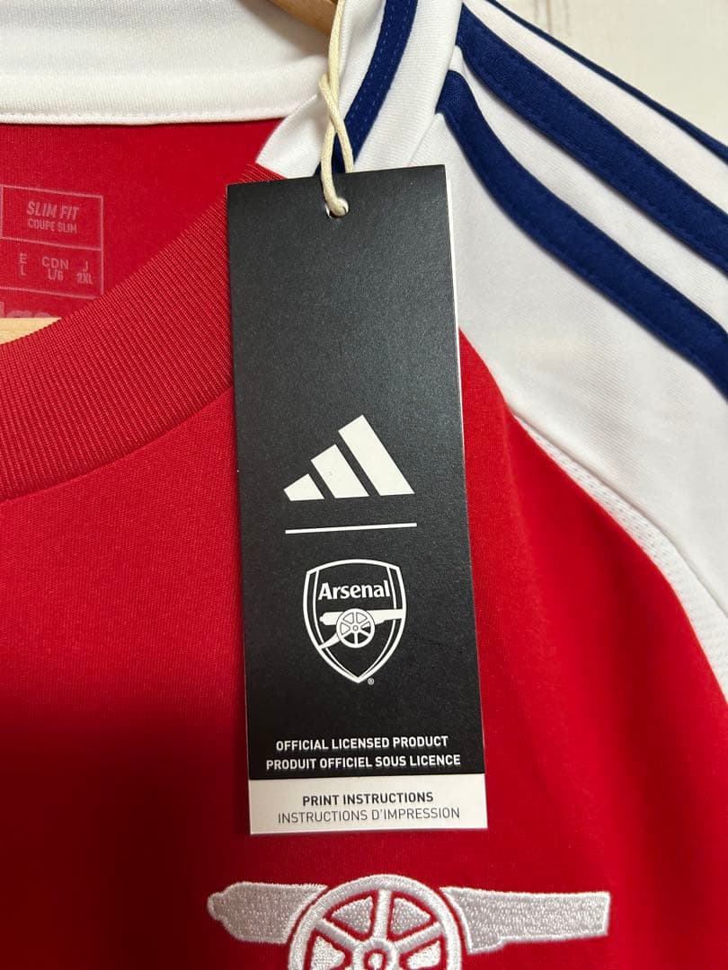 【正規品】ライス アーセナル24/25ホームユニフォーム 新品未使用