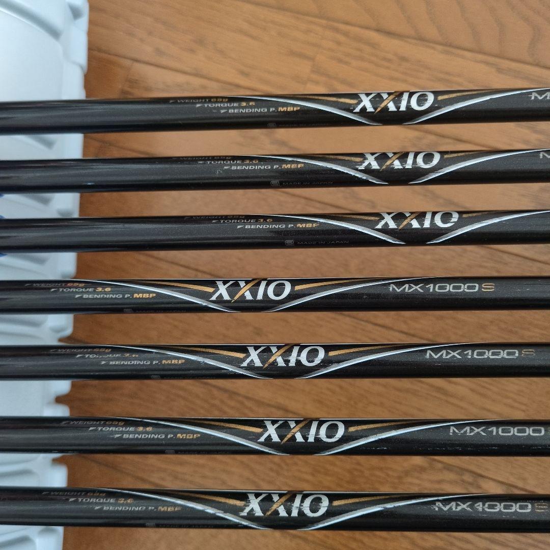 ゼクシオ XXIO FORGDアイアンセット 4-9P 7本 カーボンシャフト