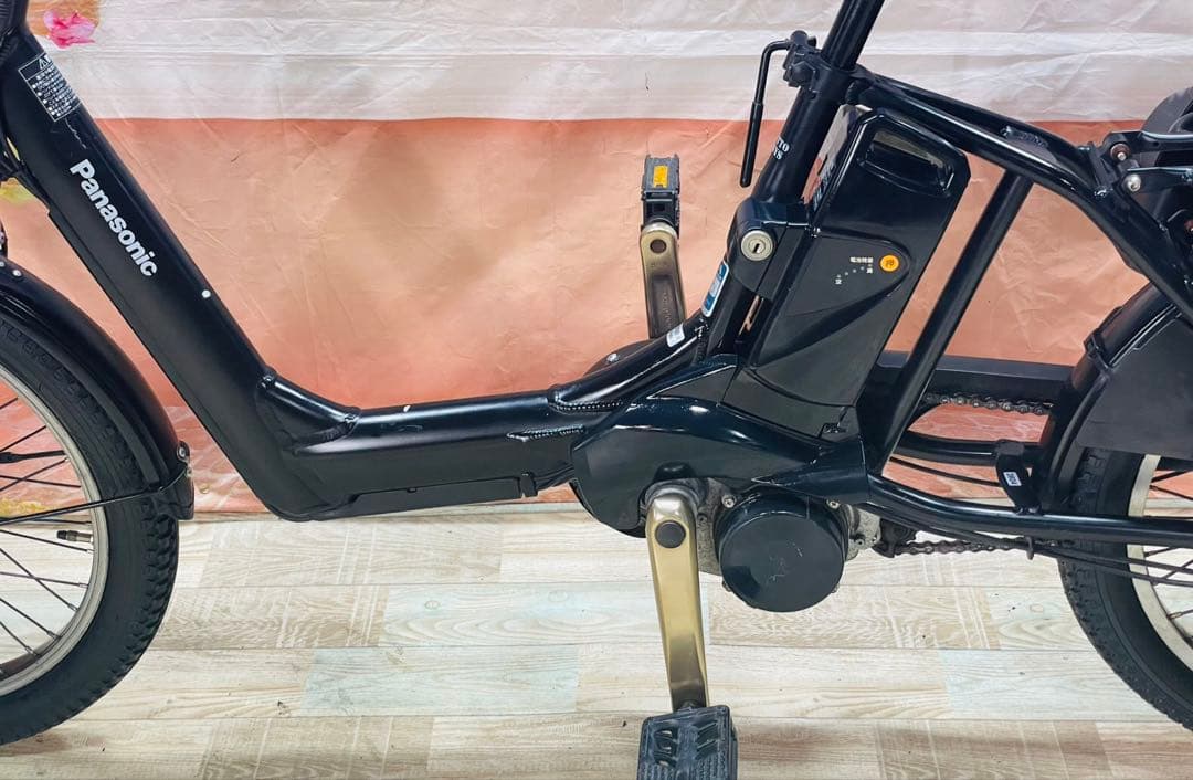 ギュットアニーズ⭐️13AH！パナソニック子供乗せ 電動アシスト自転車Y3604