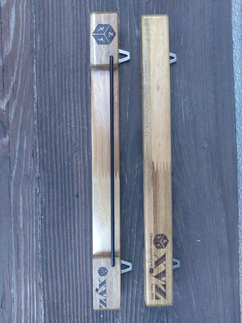 スノーピーク　シェルフコンテナ25用　サイドバー2本　①