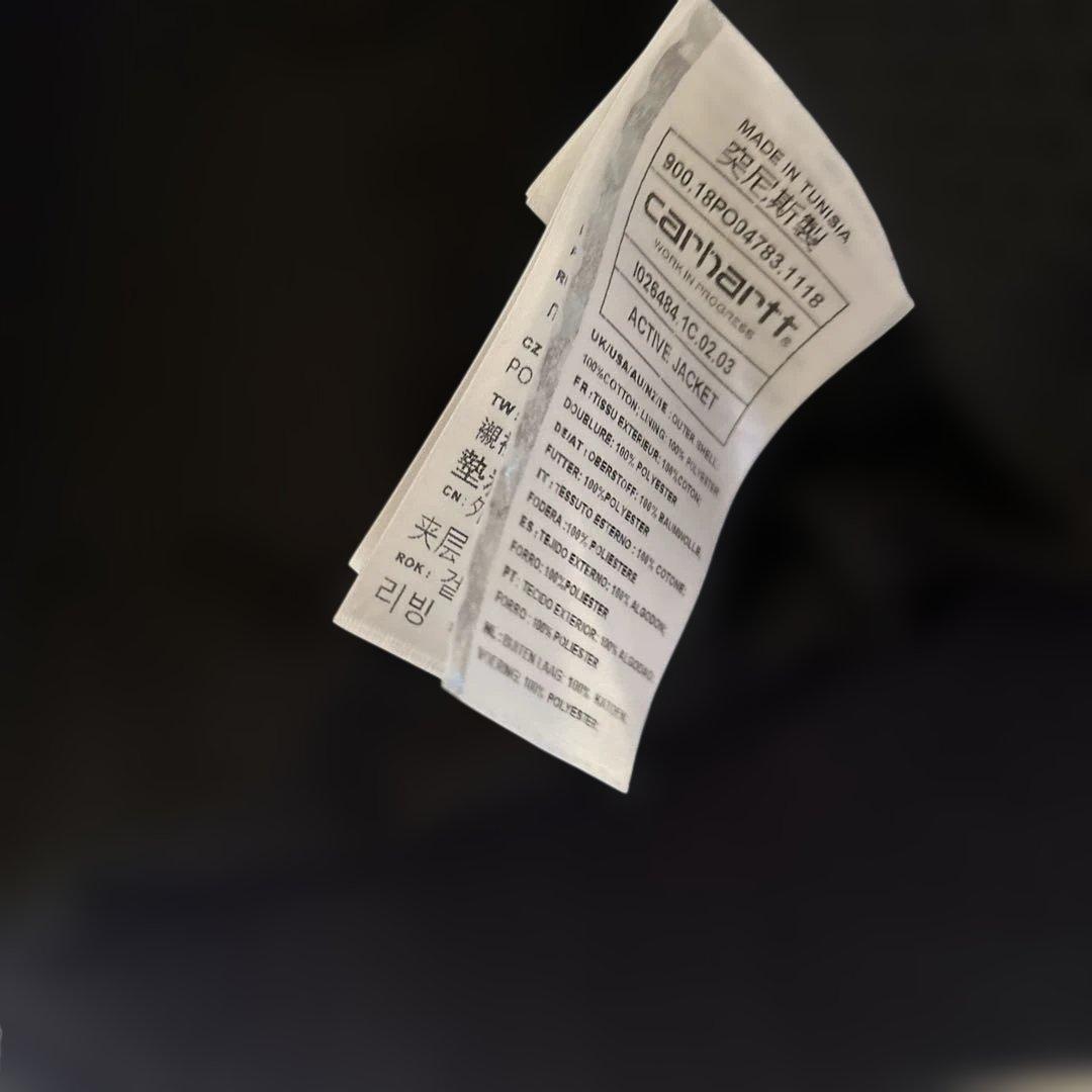 美品Carharttカーハートアクティブジャケット　ネイビー　Mサイズ