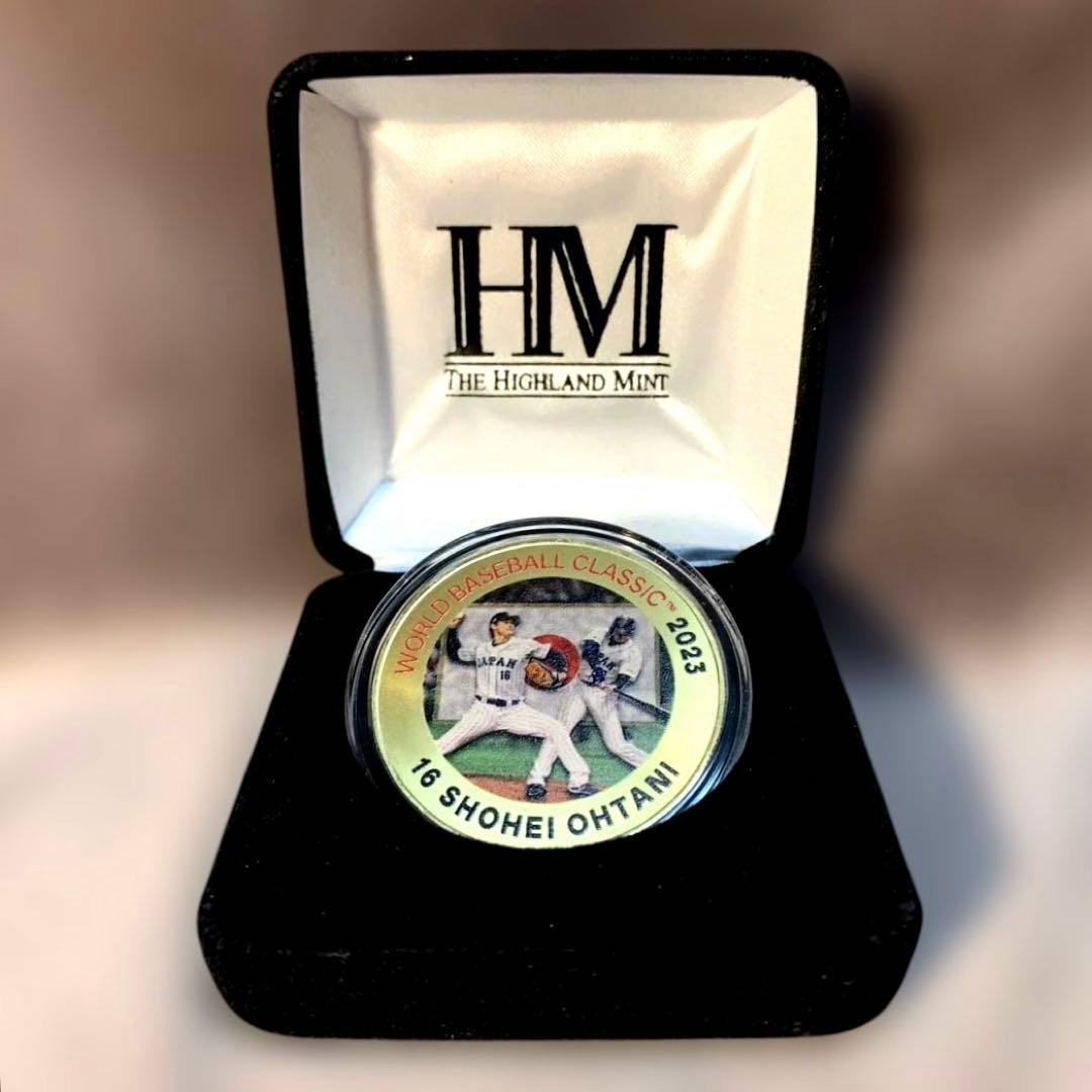 大谷翔平　2023WBC　二刀流デザイン　ゴールド　メダル　限定2000個