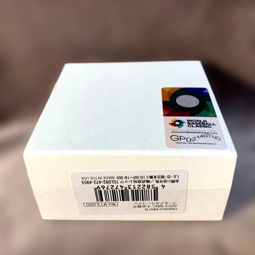 大谷翔平　2023WBC　二刀流デザイン　ゴールド　メダル　限定2000個