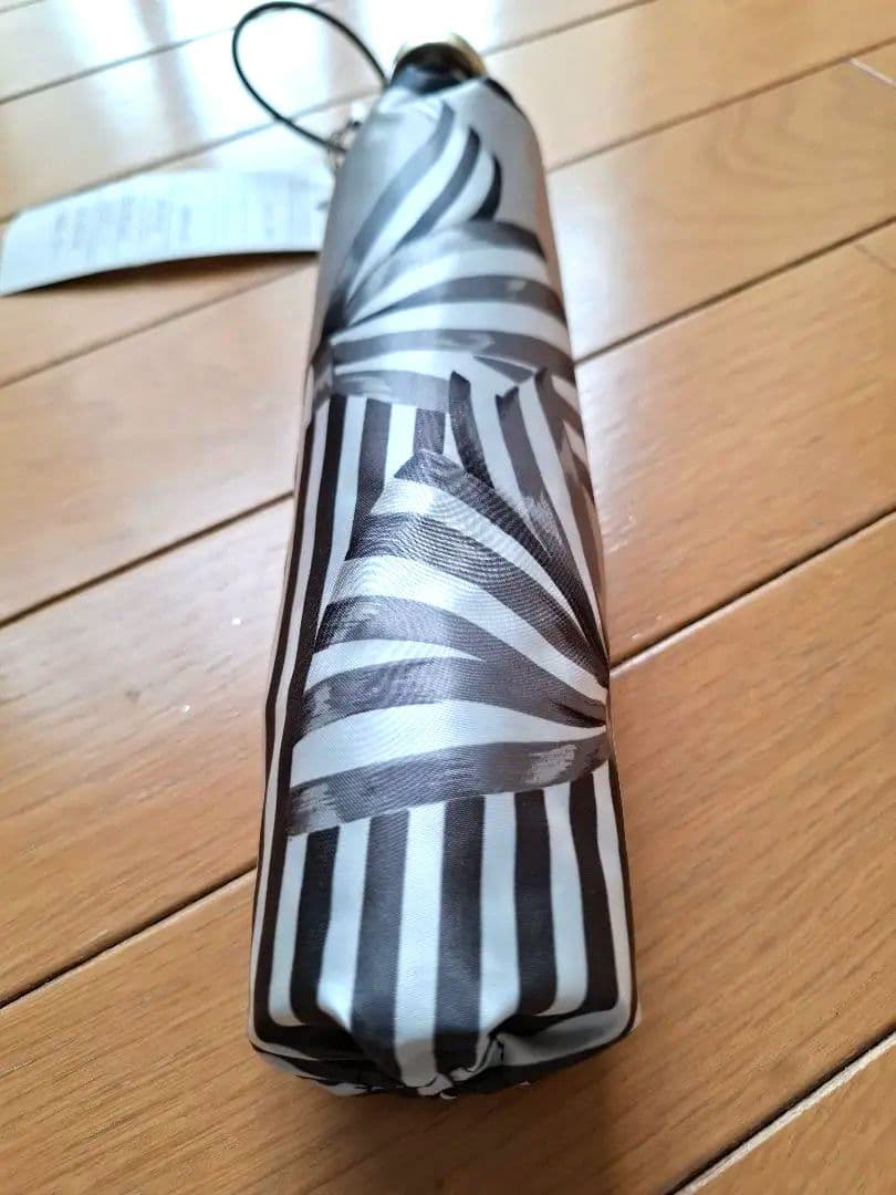 Christian Dior 折りたたみ傘 ストライプリボン新品未使用品