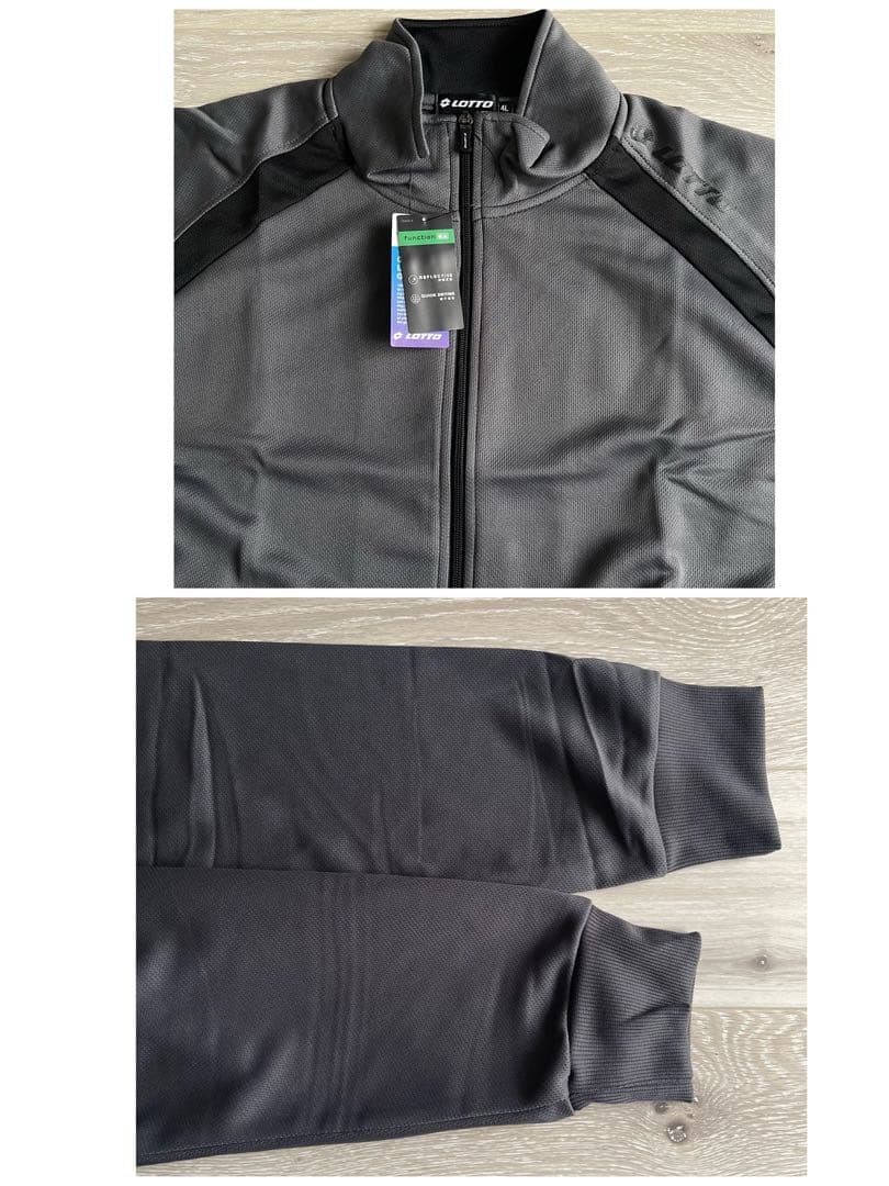 ロット　セットアップ　ジャージ　メンズ　4L 薄手　グレー　大きいサイズ