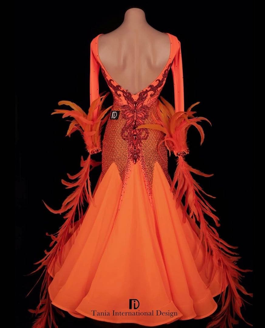 Tania International Design 社交ダンスドレス　Mサイズ