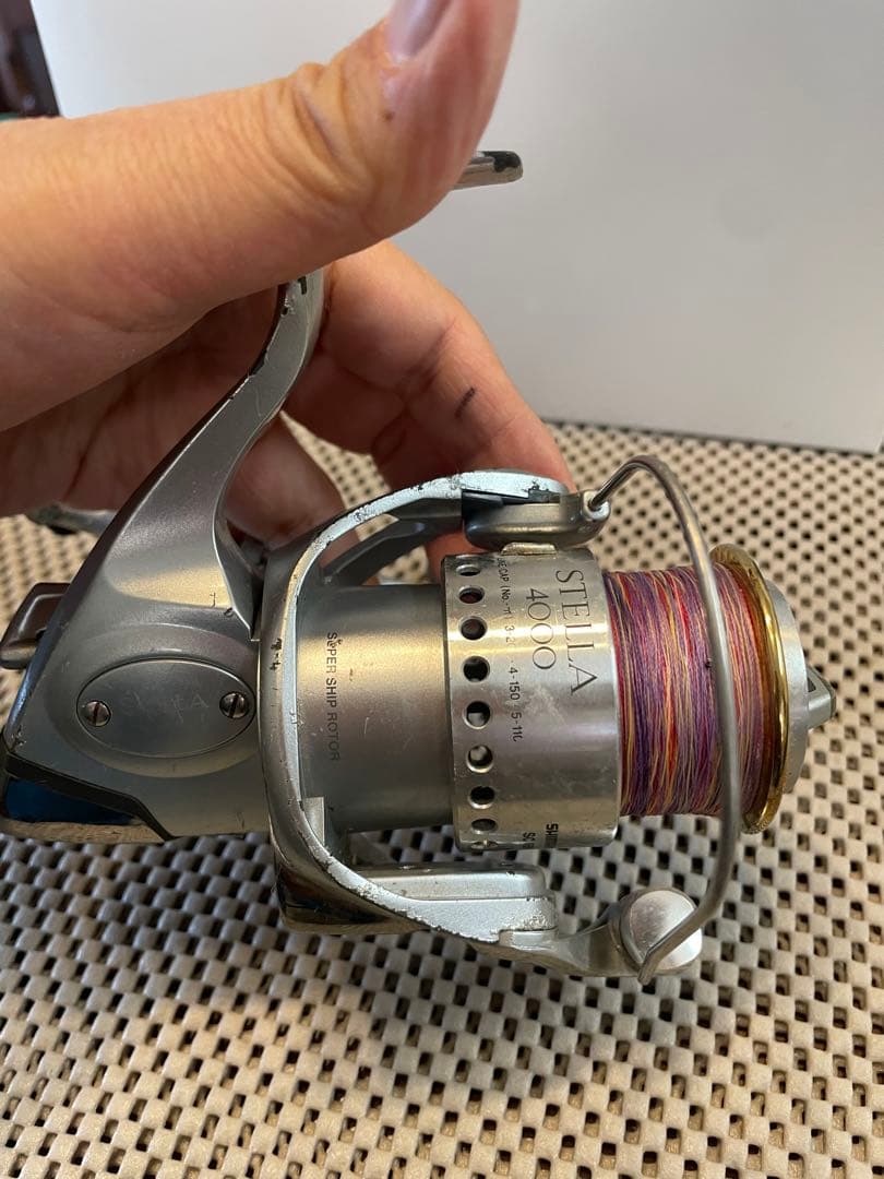 シマノ　ステラ4000 ダブルハンドル sp9