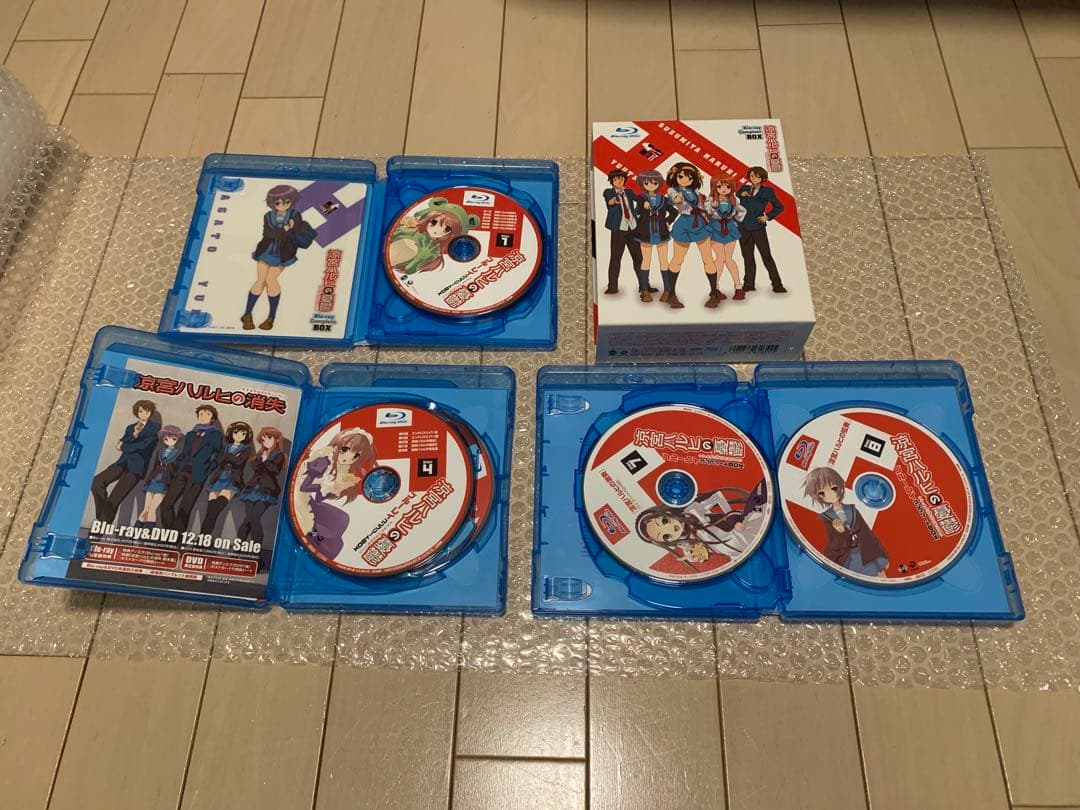 涼宮ハルヒの憂鬱 ブルーレイ コンプリートBOX+涼宮ハルヒの消失Blu-ray