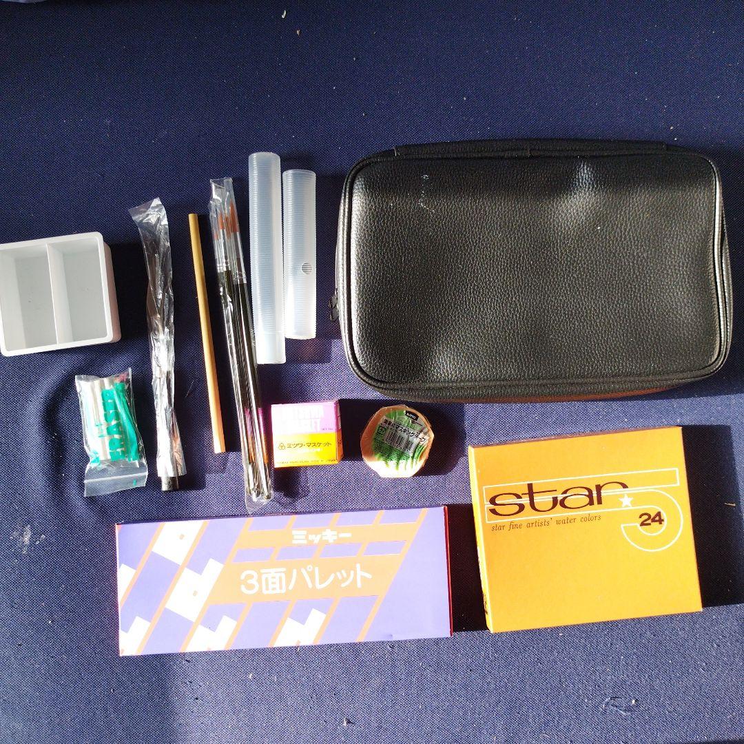 ユーキャン水彩画講座 全6巻セットと画材道具セット