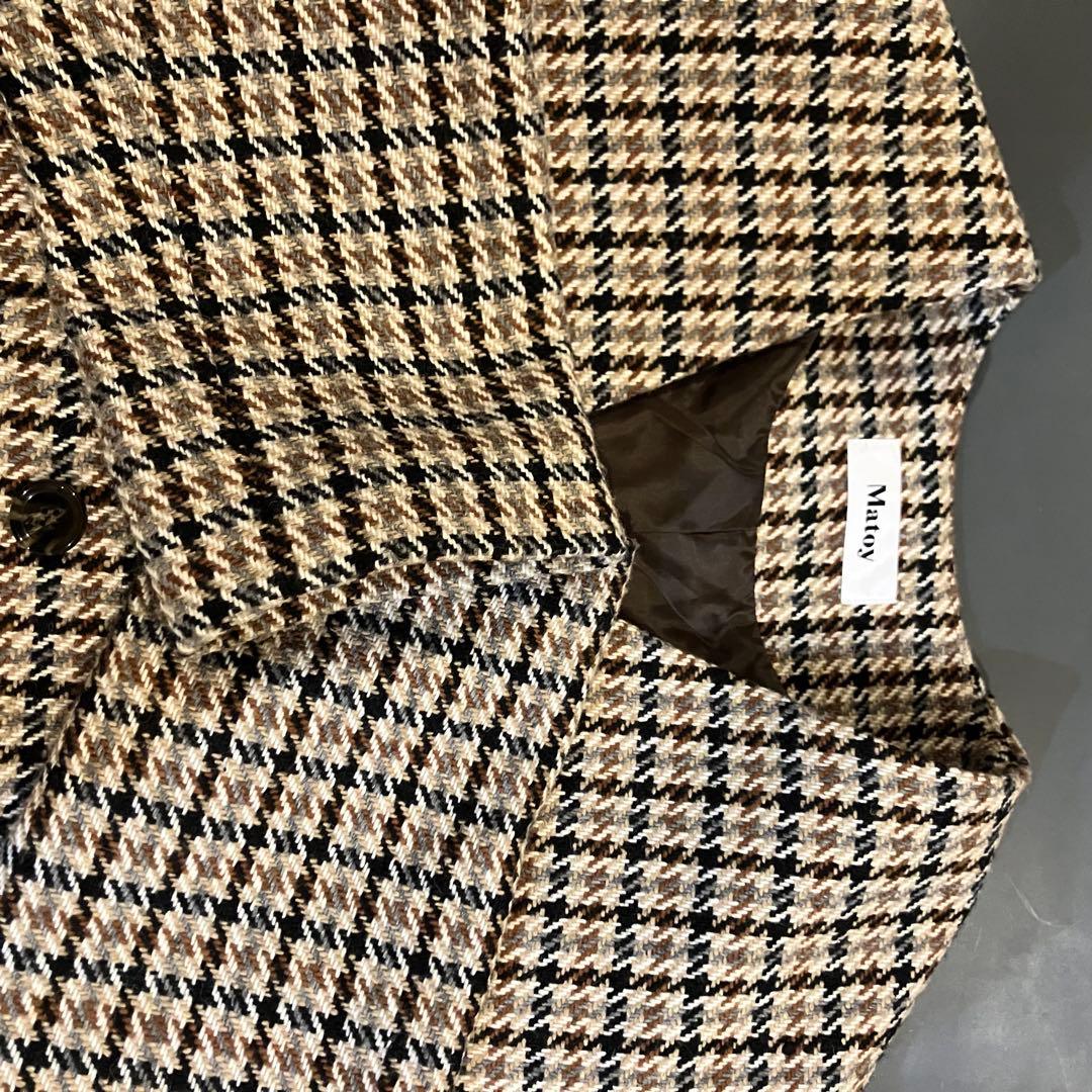 ちった。matoy ノーカラージャケット