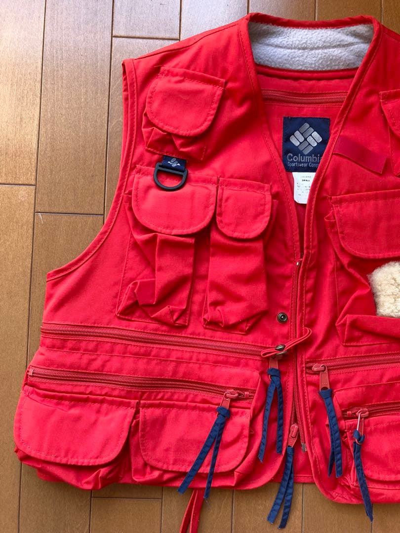 【USED】columbia コロンビア フィッシング ベスト ヴィンテージ