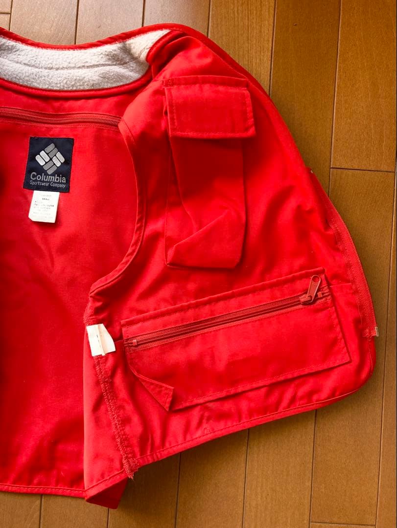 【USED】columbia コロンビア フィッシング ベスト ヴィンテージ