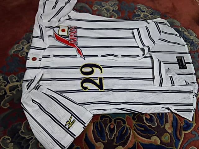 Ｏサイズ ミズノプロ JAPAN 日本代表 プロモデル ユニフォーム 背番号29