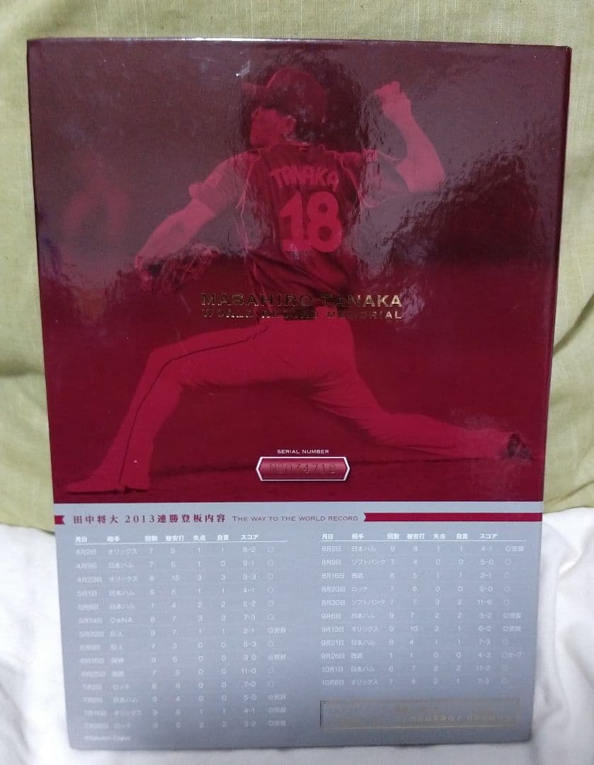 田中将大 連勝記録記念フレーム切手セット