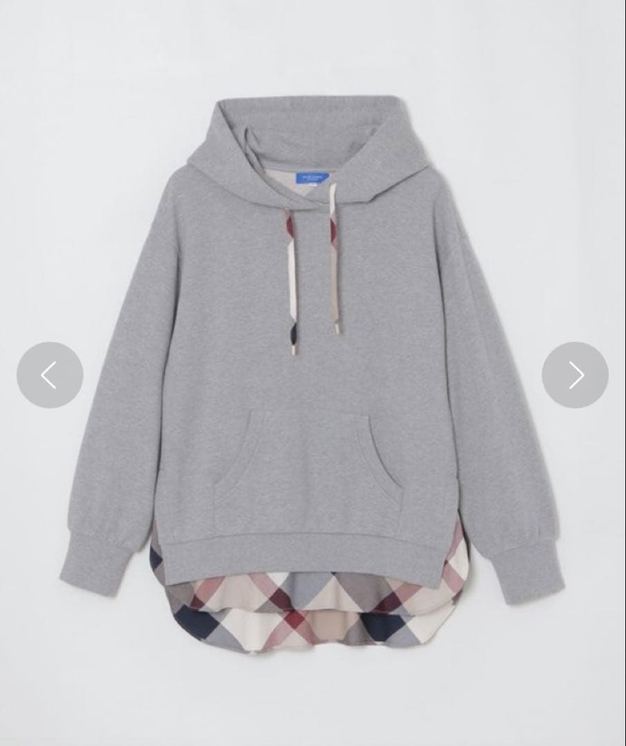 【オンラインストア限定】　ブルーレーベル　セントラル裏毛パーカー