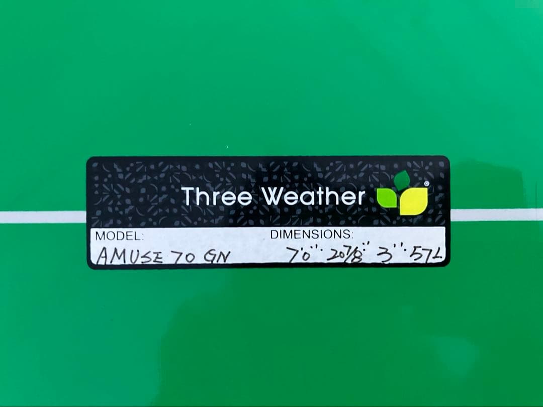 Three Weather AMUSE 7.0 ミッドレングス