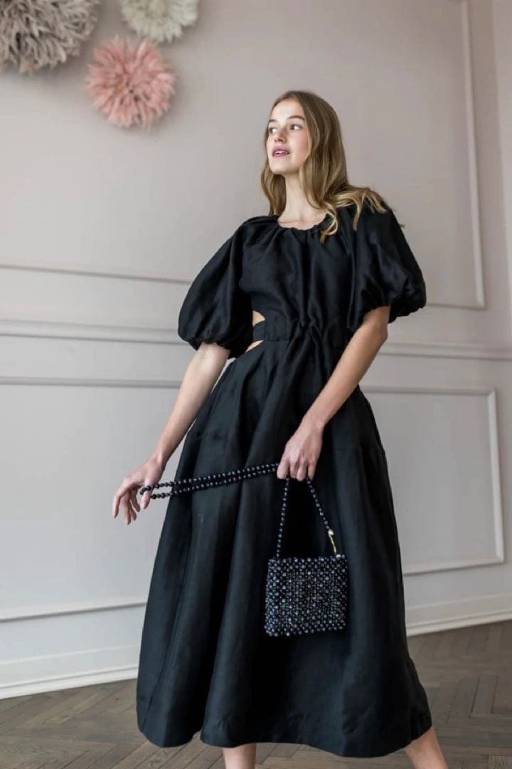 Aje アジェ Mimosa Cut Out Midi Dress ワンピース