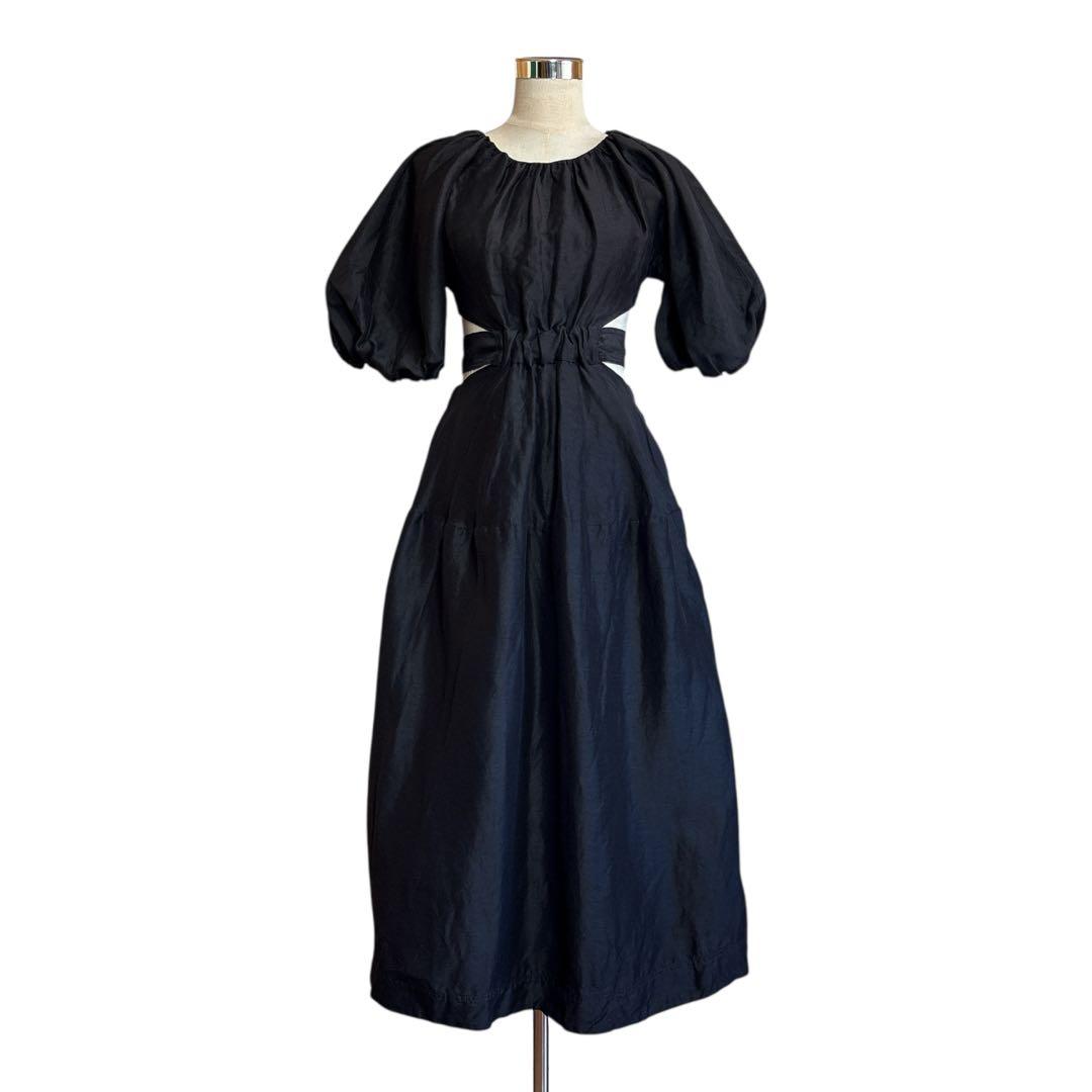 Aje アジェ Mimosa Cut Out Midi Dress ワンピース