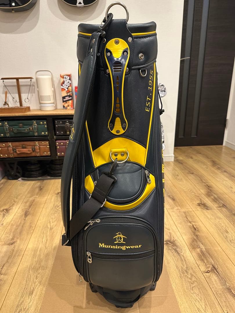 MUNSINGWEAR キャディバッグ　ゴルフ　マンシングウェア