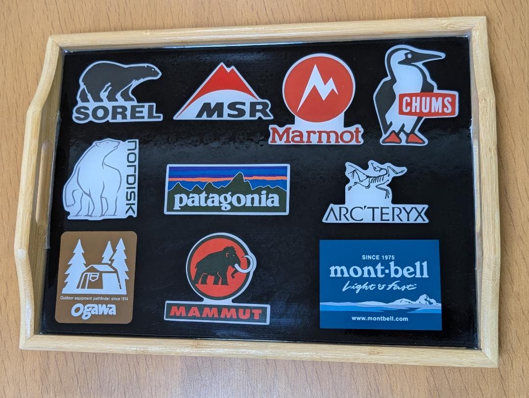 【ハンドメイド】キャンプ用 バンブーテーブル 折りたたみ レジン リメイク