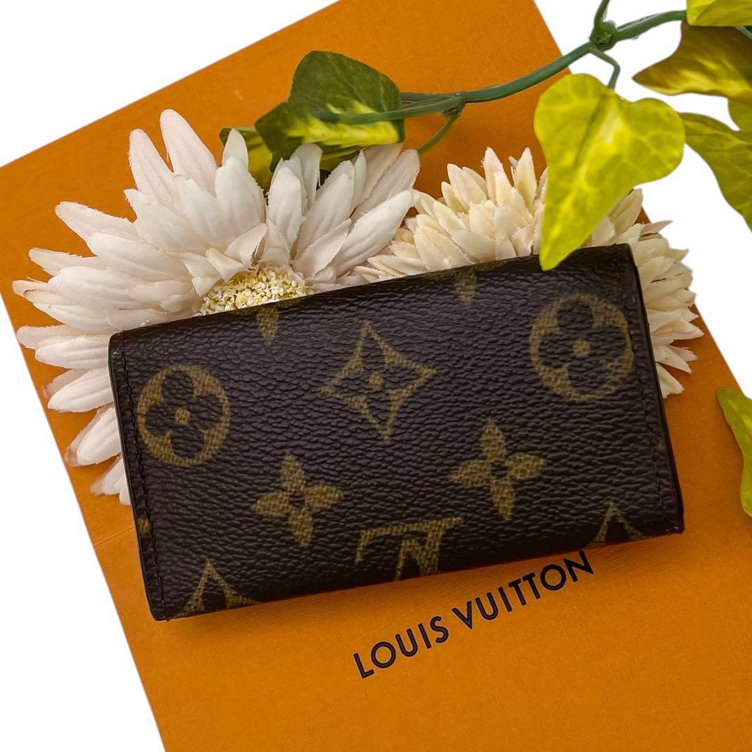 値下ました252 ルイヴィトン ミュルティクレ キーケース 鍵 モノグラム 4連