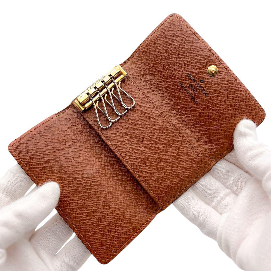 値下ました252 ルイヴィトン ミュルティクレ キーケース 鍵 モノグラム 4連