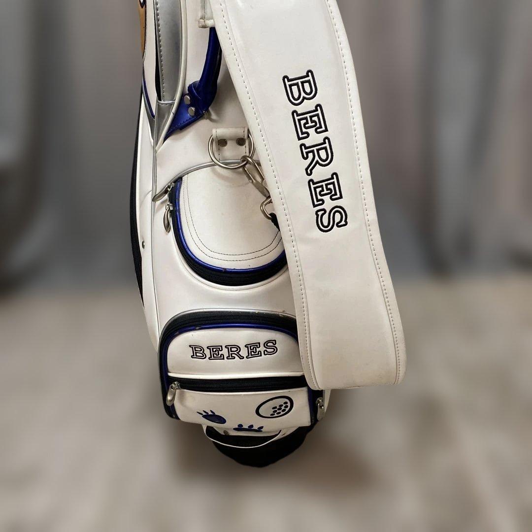 土日値引き‼️名器ロイヤルコレクション…本間ゴルフバッグキャスター付クラブ一式