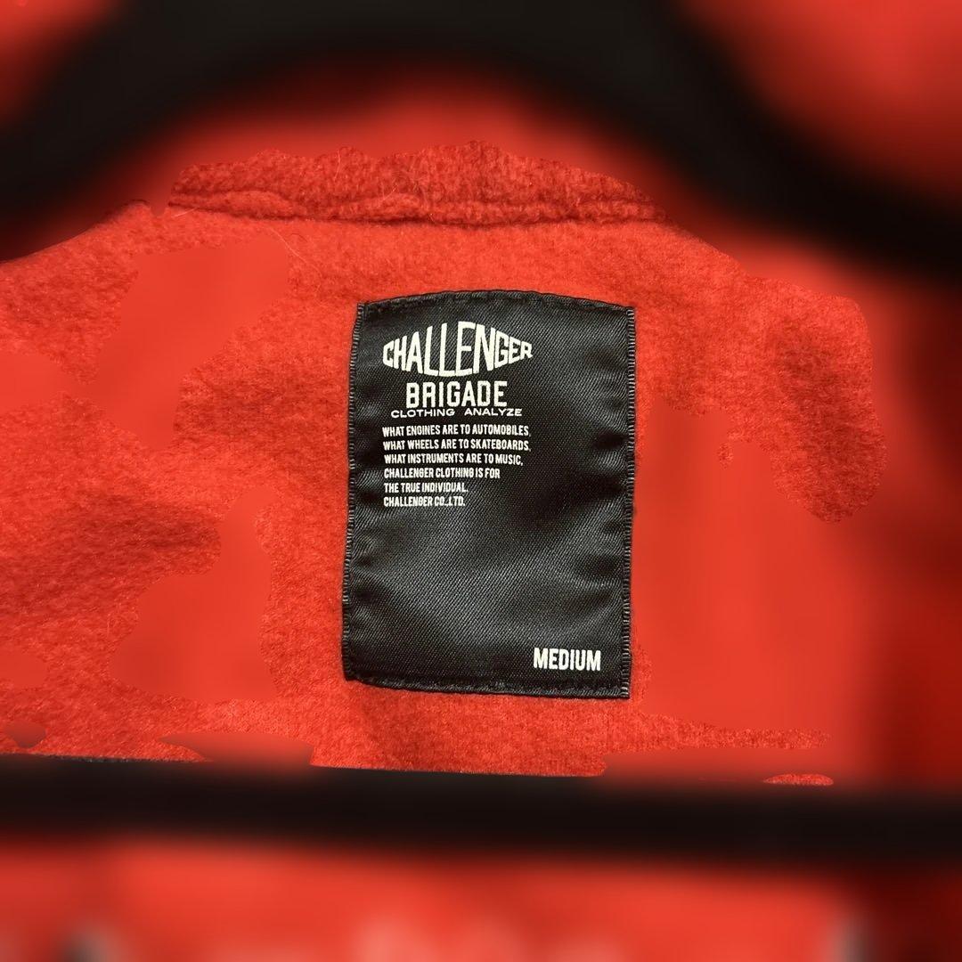 CHALLENGER BRIGADE バンダナ柄フリースジャケット M