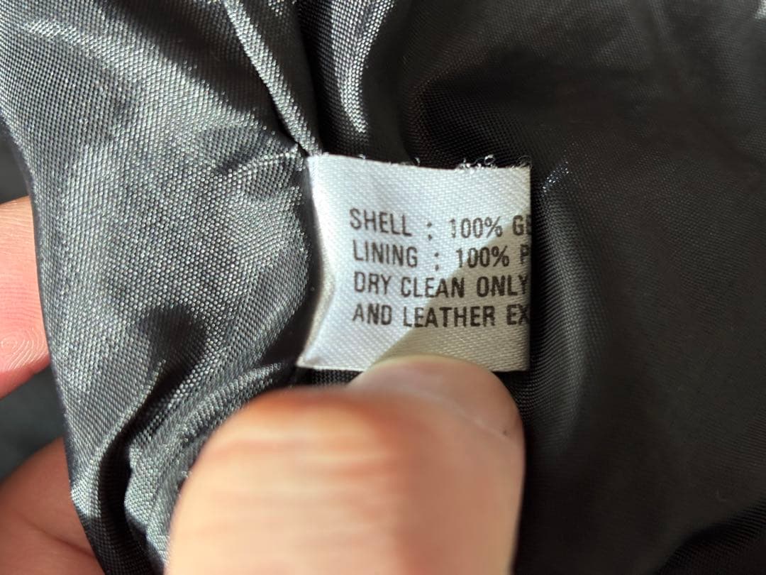 ヴィンテージ レザー シャツ ジャケット ブラック M〜L相当