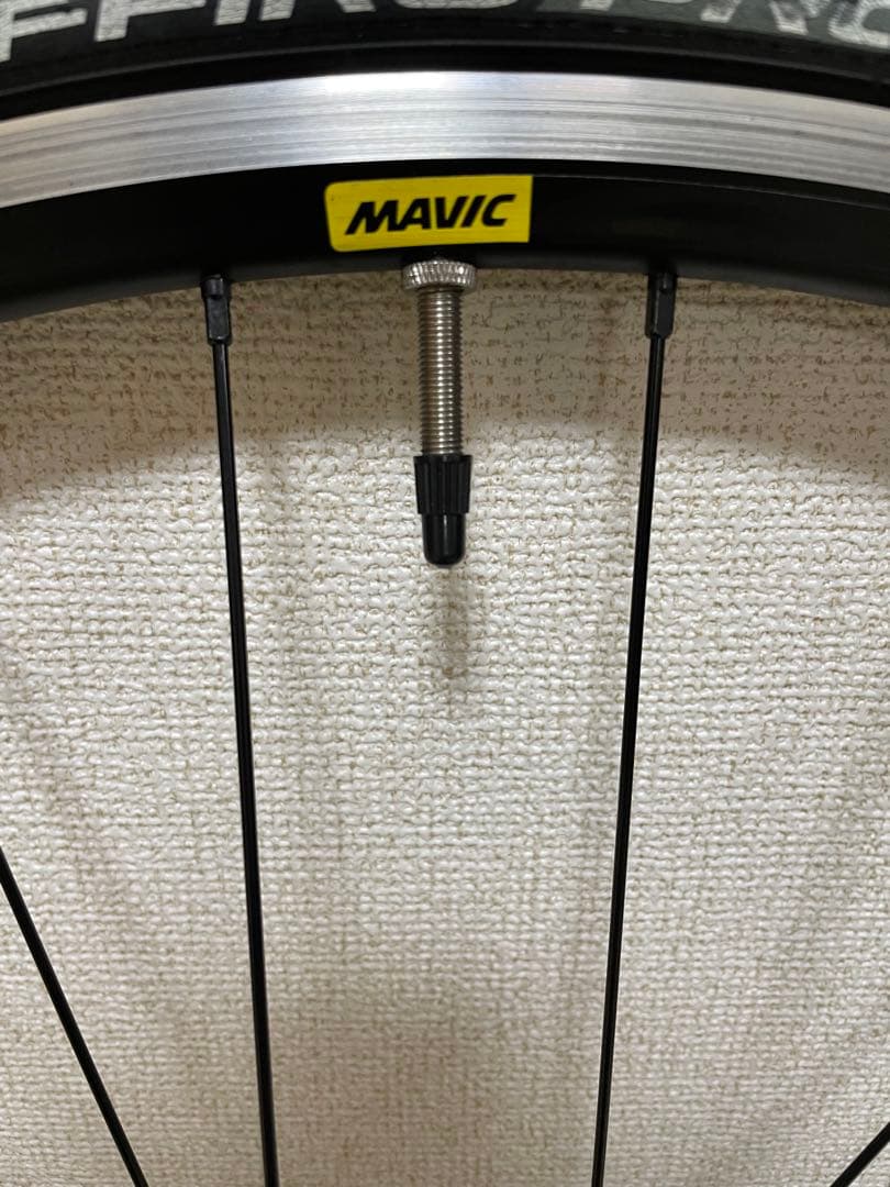 シマノ マビック リムブレーキ ホイール クリンチャー 前後セット 700c