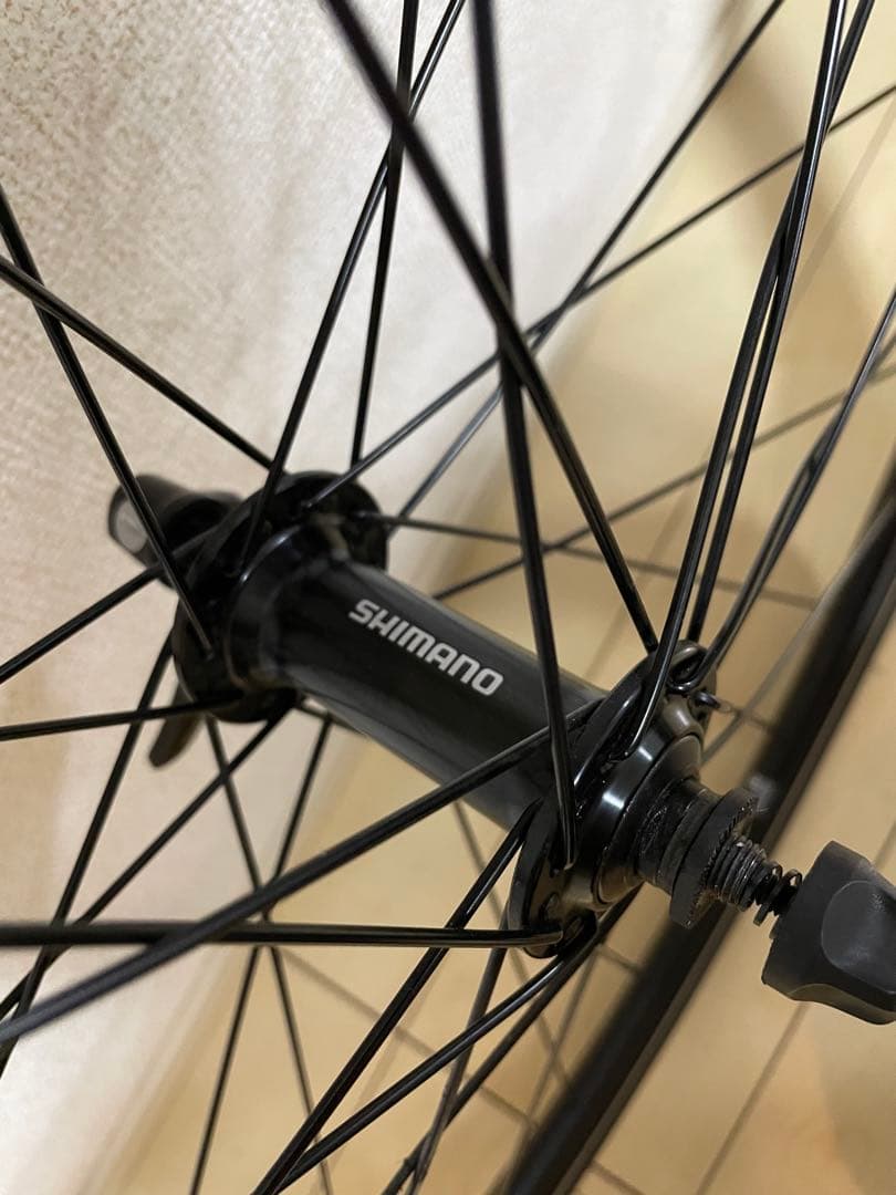 シマノ マビック リムブレーキ ホイール クリンチャー 前後セット 700c