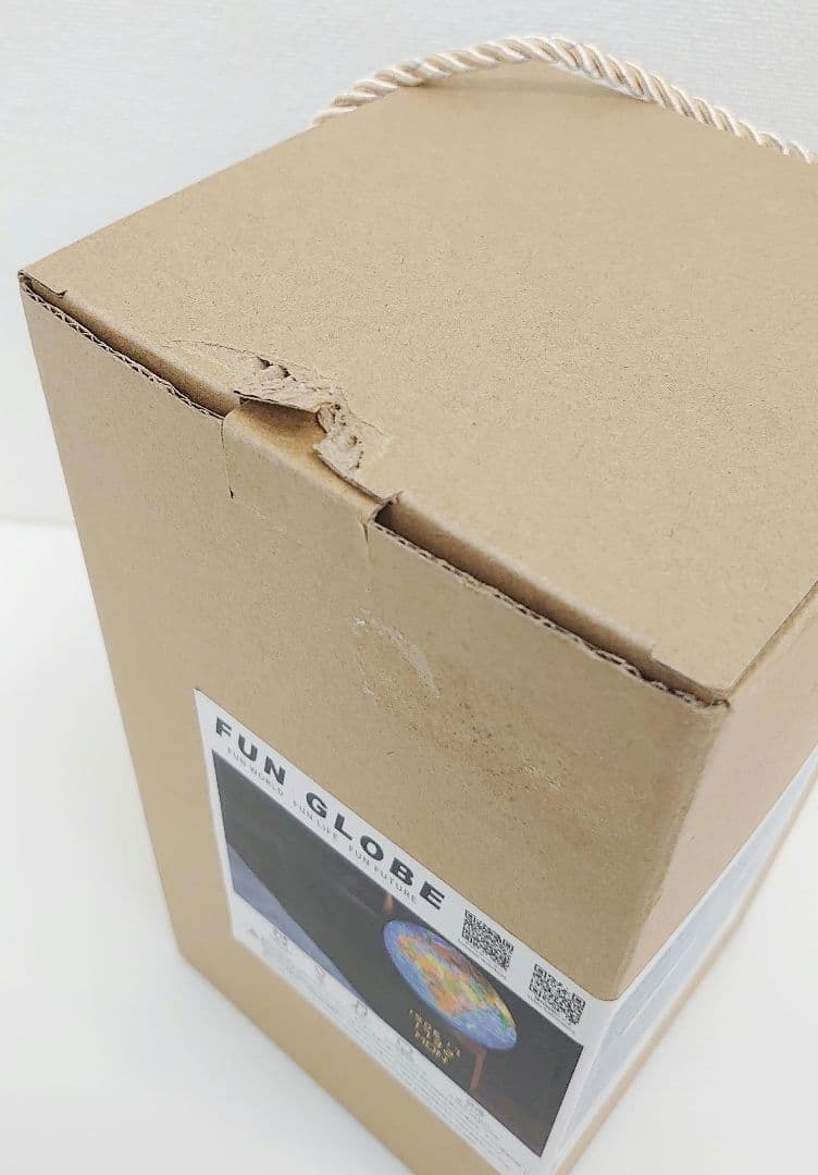 FUN GLOBE 地球儀　クロック　オルゴール付き 置き時計　AR