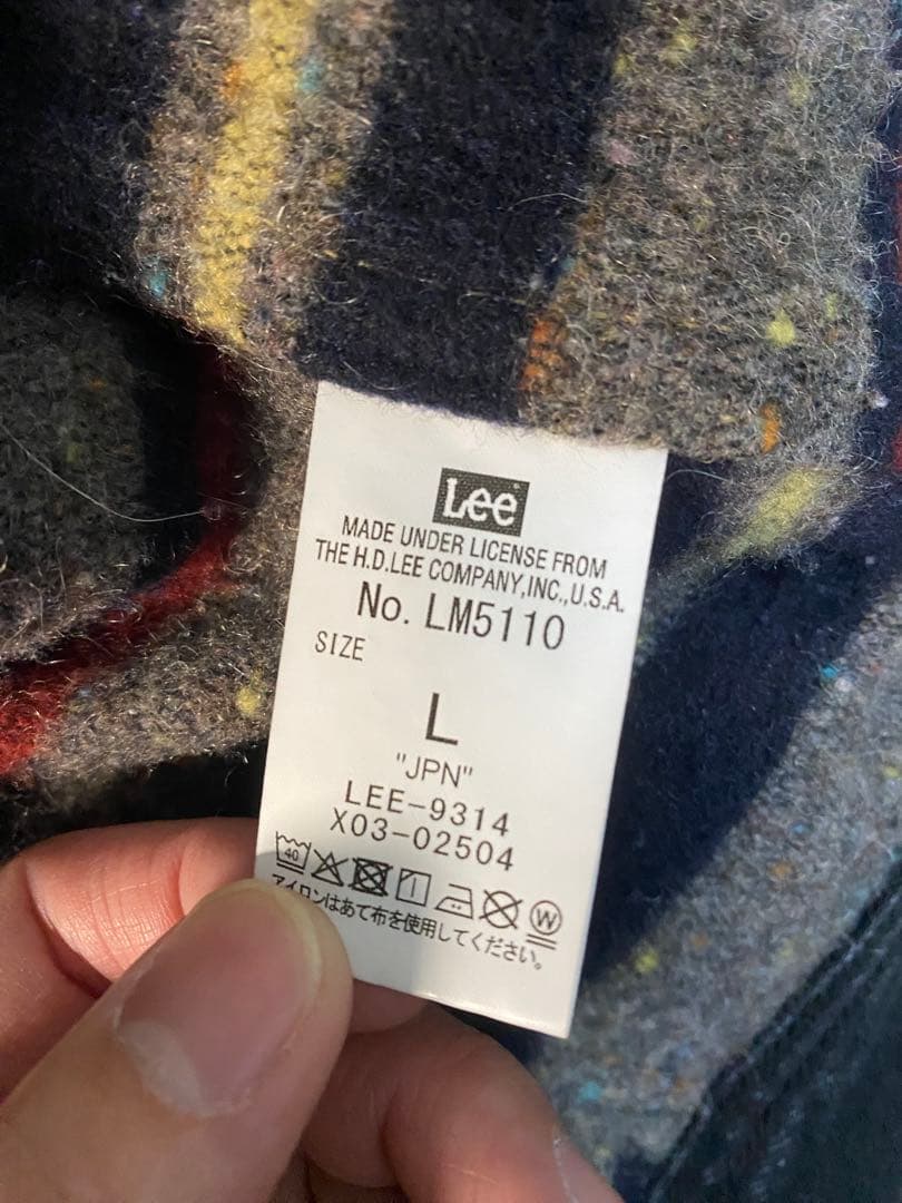 Lee ストームライダー ブラック　Lサイズ LM5110