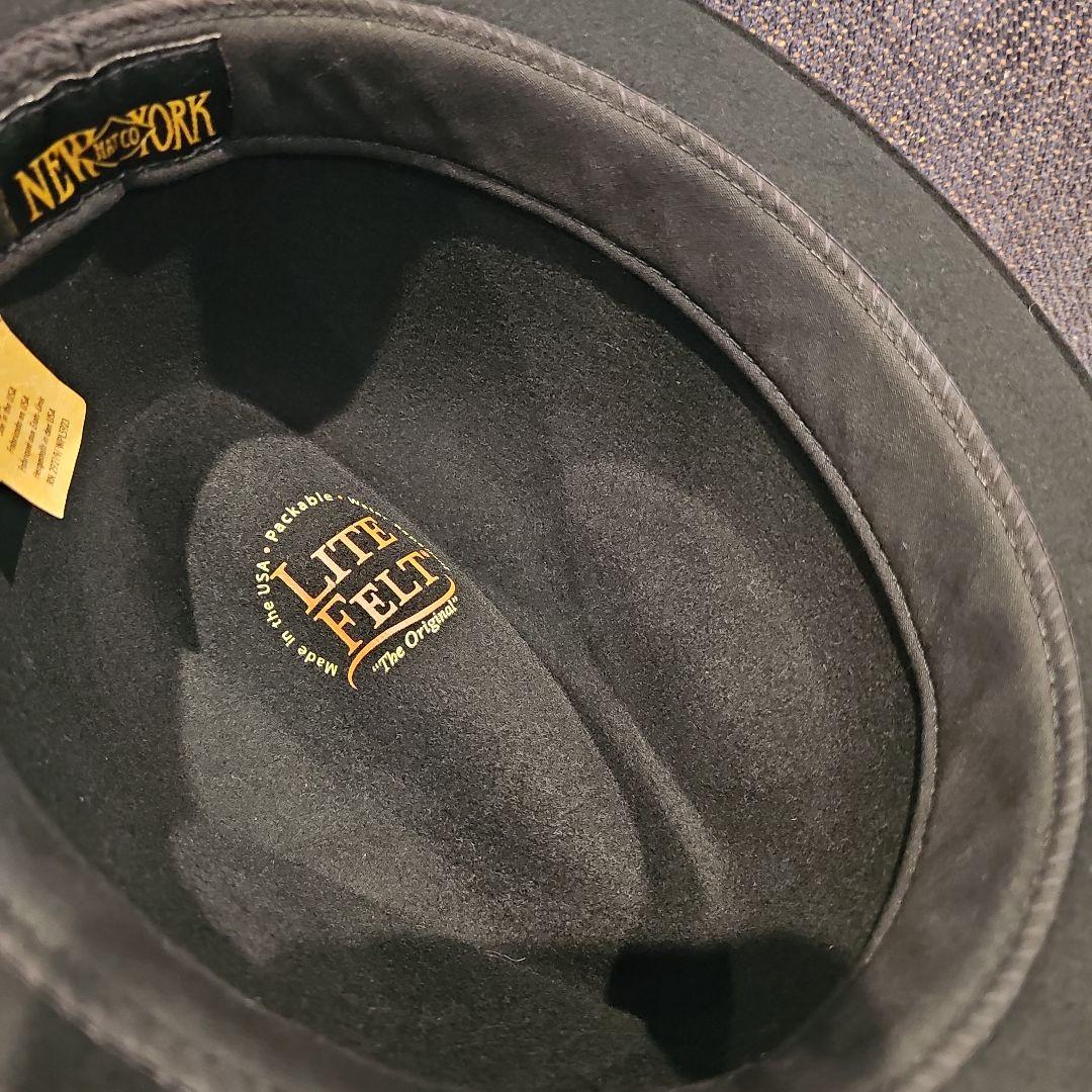 NEW YORK HAT ニューヨークハット ザ•フェドラ フェルトハット XL