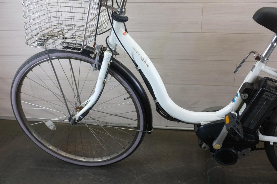 電動自転車ヤマハPAS　Natura 26インチ　3段　12.8Ah充電器あり