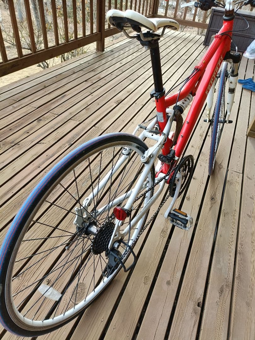 Ferrari フェラーリクロスバイク 前後サスペンション