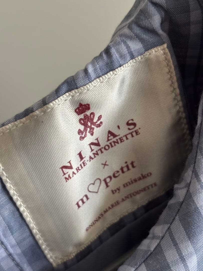 ニナス m♡petit by misako セーラーカラーワンピース 中青♡♡♡