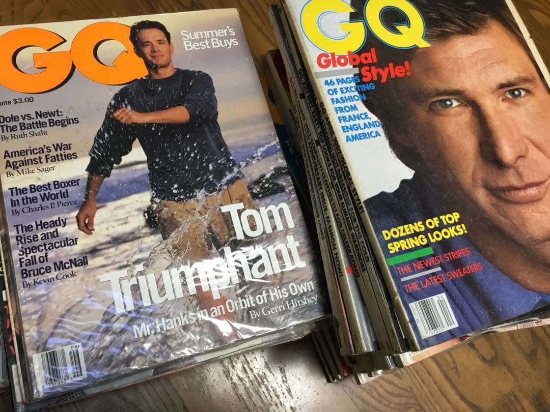 【超レア】洋雑誌 GQ 33冊